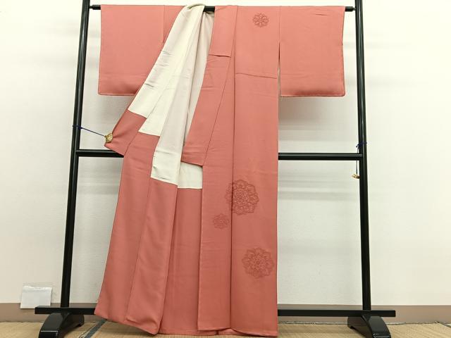 平和屋着物■中国三大刺繍 相良刺繍 総刺繍 訪問着 宝相華 正絹 逸品 BAAW7876hv