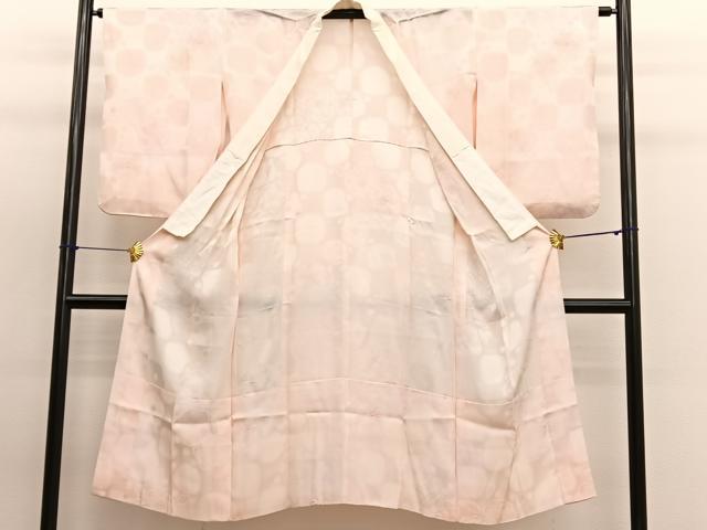 平和屋着物■長襦袢 無双仕立て 辻が花地紋 絞り 暈し染め 正絹 逸品 BAAW7904hv