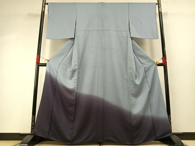 平和屋着物●色留訪問着　霞文　暈し染め　正絹　逸品　AABH0838fy 平和屋着物○色留訪問着 霞文 暈し染め 正絹 逸品 AABH0838fy