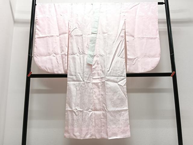 平和屋着物■振袖用長襦袢 無双仕立て 草花地紋 洗える着物 CABE7274xe