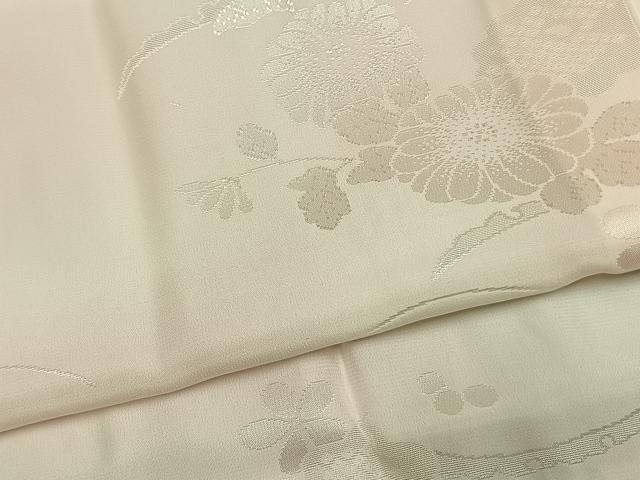 平和屋着物●振袖用長襦袢 無双仕立て 草花地紋 暈し染め 京都きもの友禅扱い 正絹 逸品 AABH0869fy