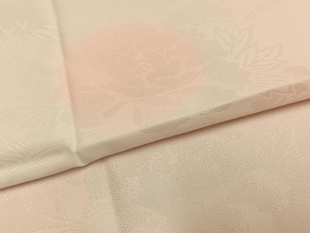 平和屋着物●長襦袢 無双仕立て 草花地紋 暈し染め 洗える着物 AABH0898fy