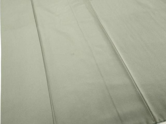 平和屋着物■上質な色無地 鉛色 正絹 逸品 DABE2552cd