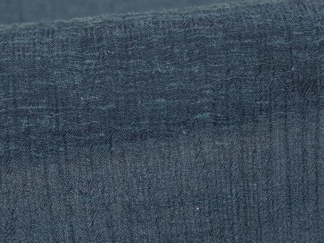 平和屋着物*夏物 小紋 ちぢみ織 霞文 AABH4007jd