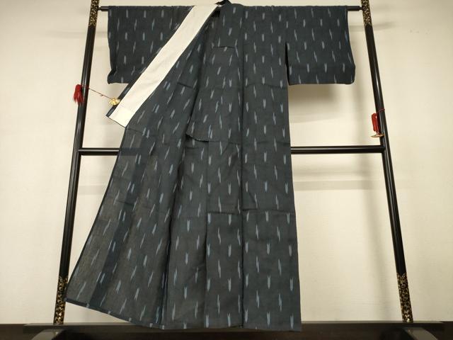 平和屋着物*夏物 小紋 矢羽文 AABH6444jd