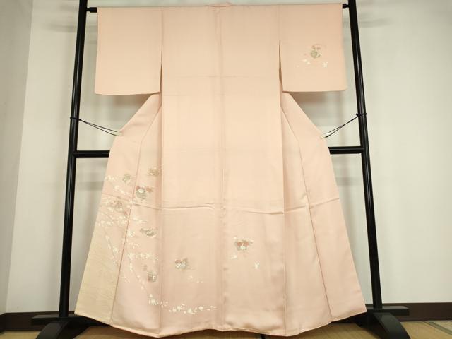 平和屋着物●訪問着 花籠文 金彩 鈴乃屋扱い 正絹 逸品 DABE4032az