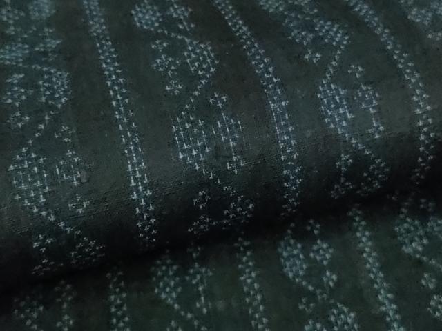 平和屋本店*極上 夏物 重要無形文化財 本場宮古上布 苧麻 吉祥間道 逸品 未使用 DZAA7288kh6