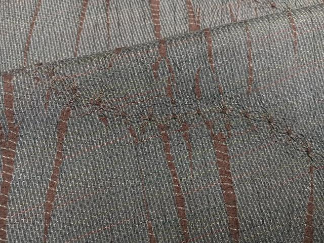 平和屋着物●名門 藤娘きぬたや・竜巻絞り 本場大島紬 正絹 逸品 AABH6934ph