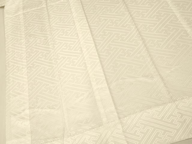 平和屋着物■長襦袢 無双仕立て 紗綾型地紋 洗える着物 AABH4536fw