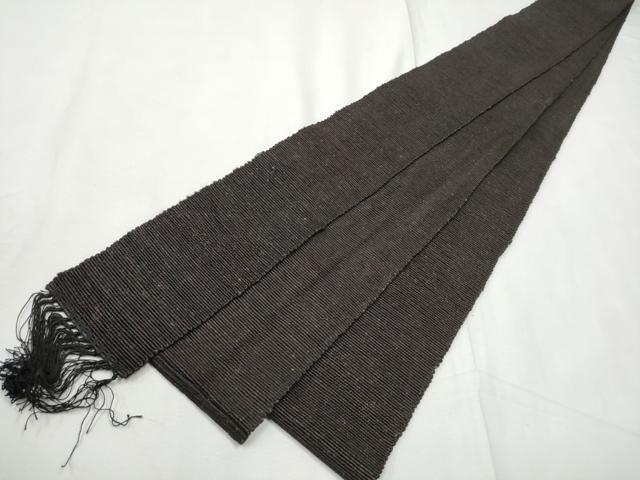 平和屋着物●男性 本場筑前博多織 角帯 霞文 正絹 逸品 CABF5400hy
