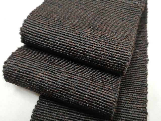 平和屋着物●男性 本場筑前博多織 角帯 霞文 正絹 逸品 CABF5400hy