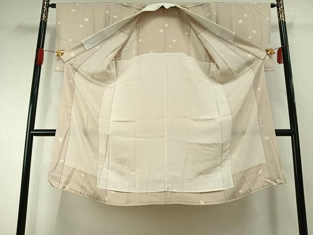 平和屋着物●長襦袢 無双仕立て 兎 正絹 逸品 AABH4984fy