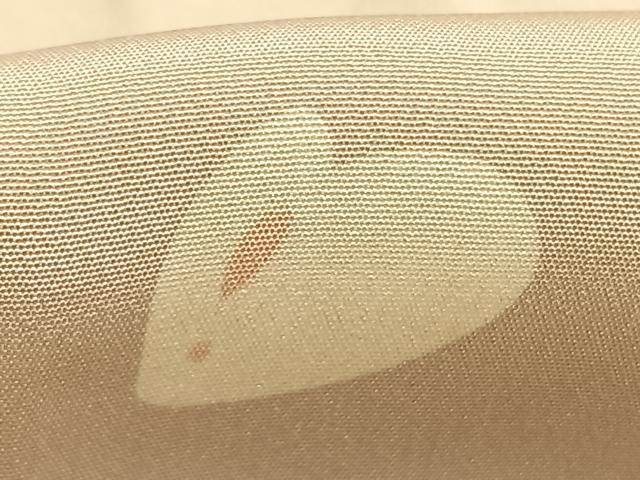 平和屋着物●長襦袢 無双仕立て 兎 正絹 逸品 AABH4984fy