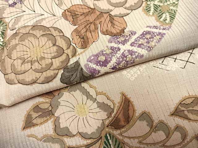 平和屋着物●訪問着 作家物 辻が花 暈し染め 金彩 三越扱い 正絹 逸品 AABH4989fy