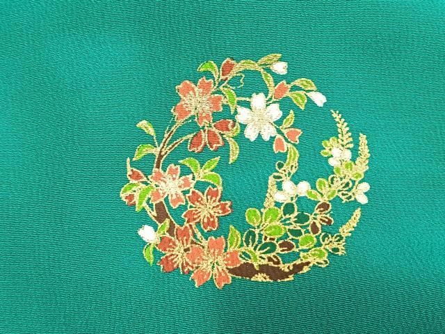 平和屋着物●豪華振袖 鞠 暈し染め 金銀彩 ロング丈 正絹 逸品 AABH5027fy