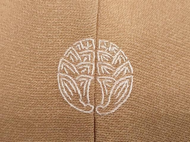 平和屋着物●山口美術織物 皇室 伊勢神宮御用 西陣織 訪問着 敷松葉梅文 銀糸 正絹 逸品 DABD9393ud