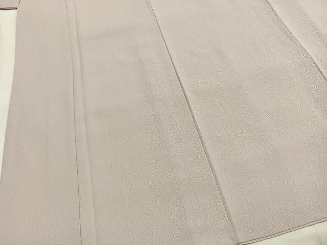 平和屋着物●色無地 薄梅鼠色 洗える着物 AABH5162fy