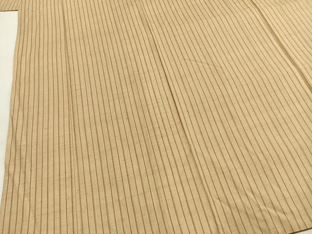 平和屋着物●上質な紬 縞 ますいわ屋扱い 正絹 逸品 AABH5141fy