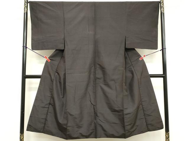 平和屋着物■男性 小紋 格子 正絹 逸品 DABE7698cd