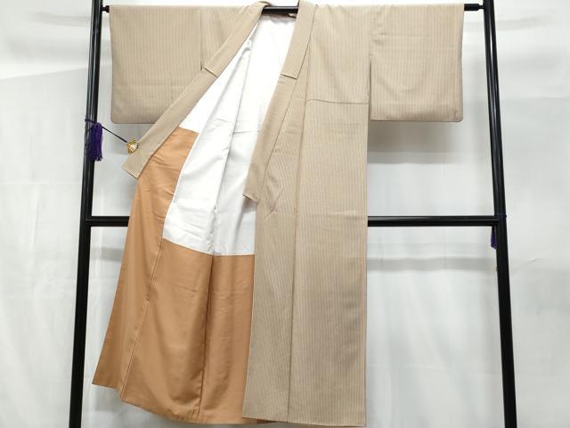 平和屋着物■小紋 縞 洗える着物 CABF6818fb