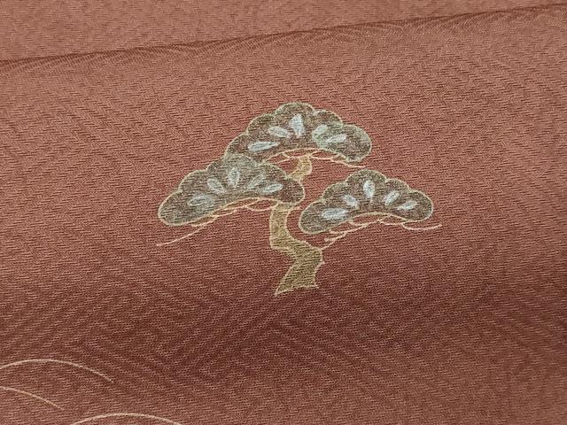 平和屋着物■訪問着 刺繍 地紙横笛花文 金彩 正絹 逸品 CABF6832fb