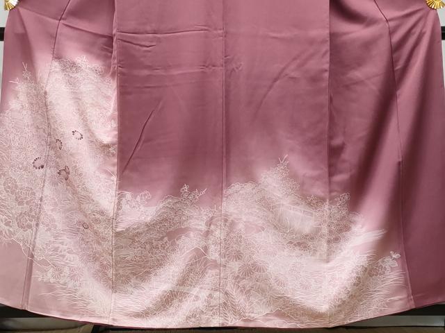 平和屋着物■豪華色留袖 刺繍 御所解文 暈し染め 正絹 逸品 CABF6874fb