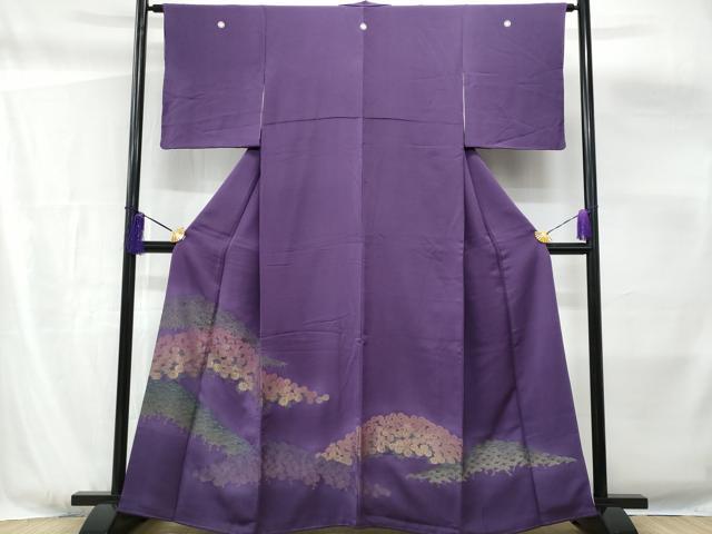 平和屋着物■豪華色留袖 寿光織 草花文 金糸 正絹 逸品 CABF6887fb