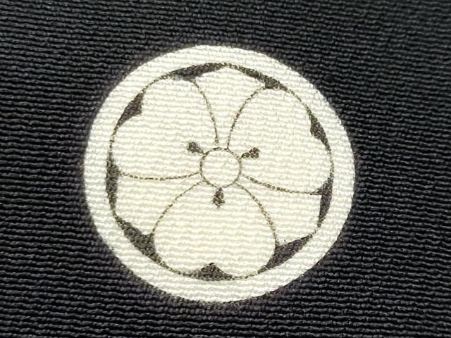 平和屋着物■豪華黒留袖 駒刺繍 飛鶴藤花房 金彩 正絹 逸品 CABF6878fb