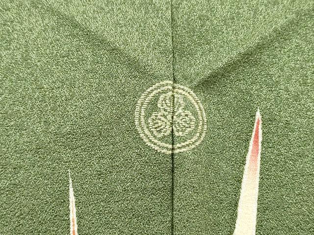 平和屋着物●訪問着 刺繍 人物風景文 松坂屋扱い 正絹 逸品 未使用 DABD5958fe