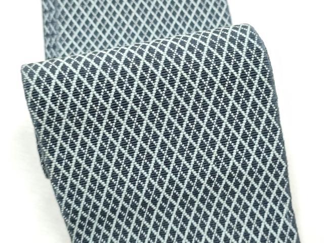 平和屋着物●男性 本場筑前博多織 角帯 菱繋ぎ 正絹 逸品 CABF8544hy