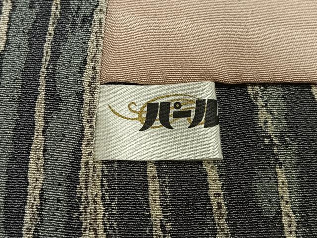 平和屋着物∞道中着 ろうけつ染 縞 ロング丈 染と織たかはし謹製 たとう紙付き 正絹 逸品 CABE5130ua