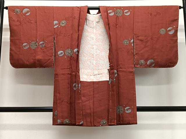 平和屋着物#羽織 絞り 草花文 正絹 逸品 CABE5145ua