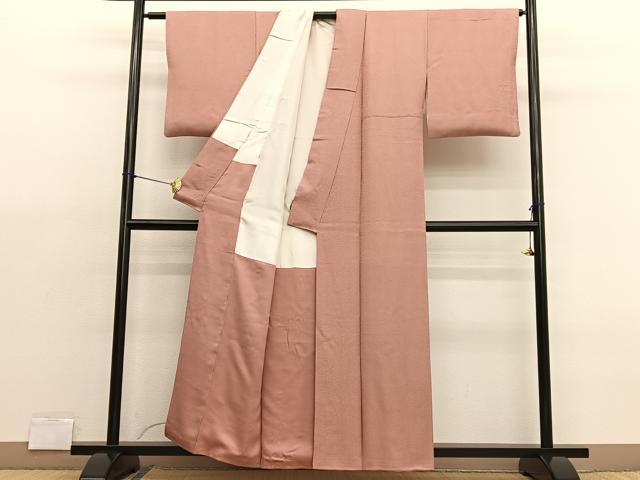 平和屋着物■本草木染作家 圓啓 江戸小紋 鮫小紋柄 正絹 逸品 BAAX2046hv