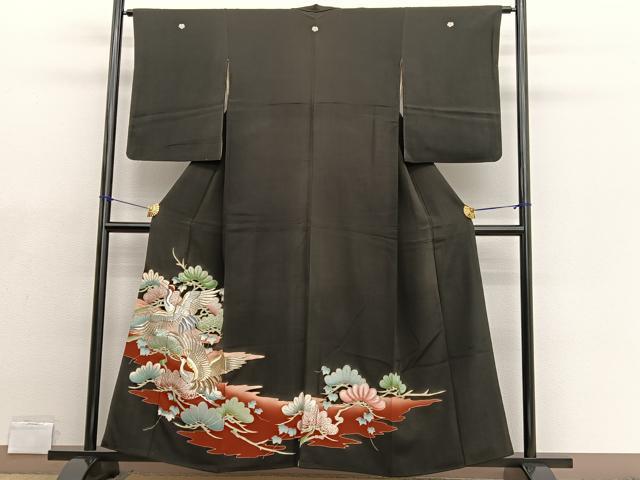 平和屋着物＊夏物　黒留袖　絽　刺繍　松　金銀糸　銀彩　正絹　逸品　AABG5454jd 2026年最新】Yahoo!オークション -絽 留袖の中古品・新品・未使用品一覧