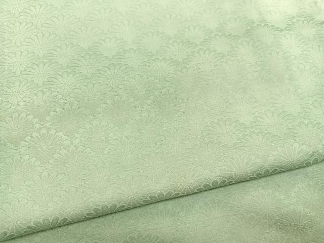 平和屋着物■上質な小紋 菊青海波 正絹 逸品 BAAX2089hv