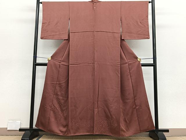 平和屋着物■豪華色留袖 刺繍 石畳文様 金糸 正絹 逸品 BAAX2088hv