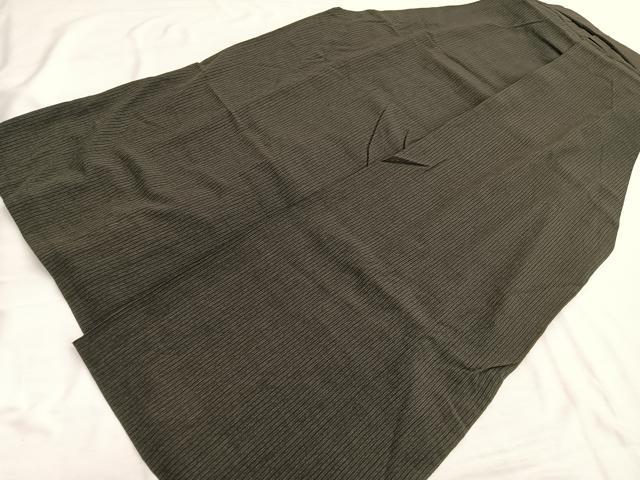 平和屋着物■男性 行灯袴 紬地 縞 正絹 逸品 BAAX2145hv