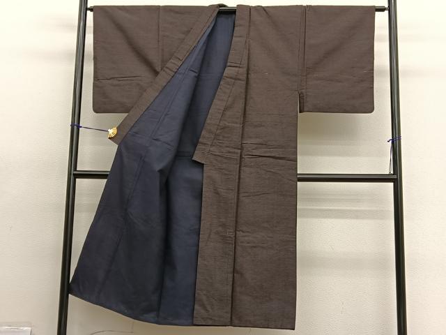 平和屋着物■男性 紬 霞文 正絹 逸品 BAAX2117hv