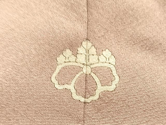 平和屋着物■訪問着 駒刺繍 松菊花文 金彩 正絹 逸品 BAAX2183hv