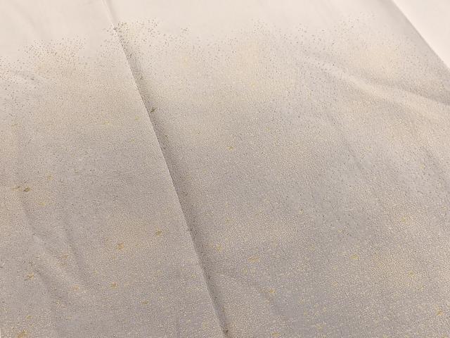 平和屋着物■訪問着 寿光織 箔散らし文様 暈し染め 金糸 正絹 逸品 BAAX2185hv