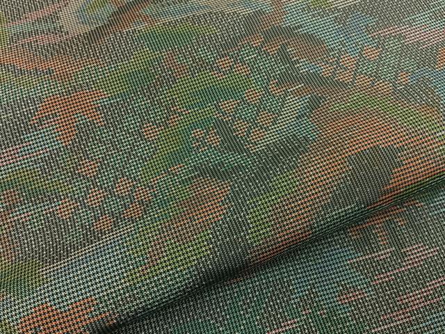 平和屋着物■本場大島紬 7マルキ 松竹文 正絹 逸品 BAAW9540hj