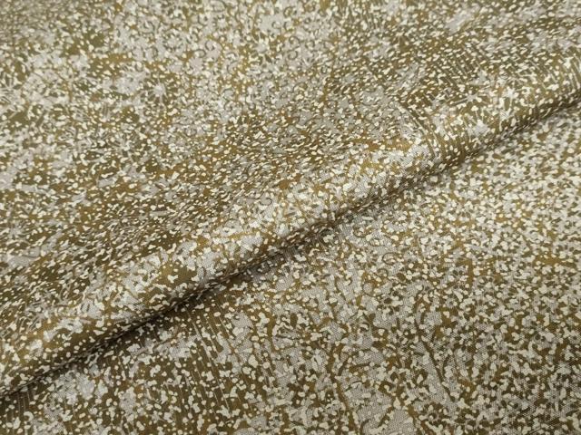 平和屋着物●本場染大島紬 児玉任弘 草花霞文 正絹 逸品 未使用 DABD9806ud