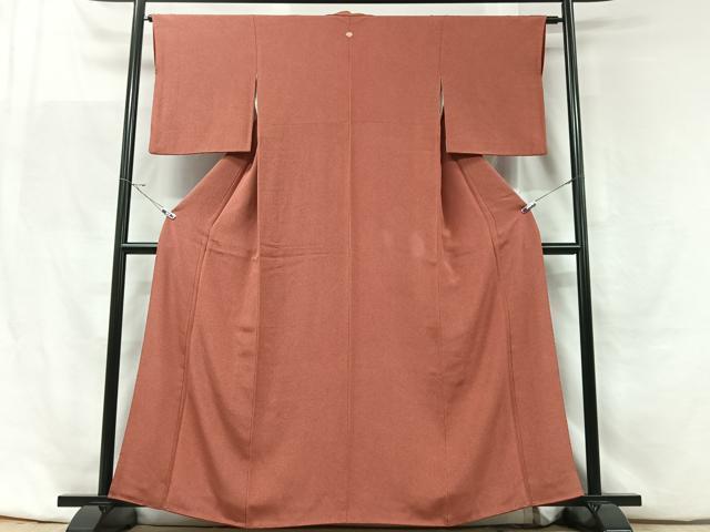 平和屋着物■江戸小紋 鮫小紋柄 鬼しぼ縮緬 正絹 逸品 CABF5154xe