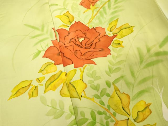 平和屋着物■訪問着 手描き 枝花文 金彩 正絹 逸品 DABE7994cd