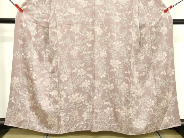 平和屋着物■訪問着 枝花文 正絹 逸品 DABF4024cd