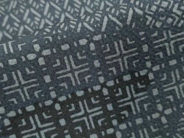 平和屋着物■上質な小紋 切嵌吉祥文 正絹 逸品 DABF4049cd