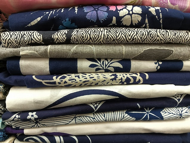 平和屋着物■浴衣 まとめて 45点 蝶 朝顔 紫陽花 花柄 型染め など 着用可能多数 未使用品あり mmm143