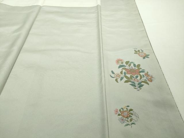 平和屋本店●極上 中国三大刺繍 スワトウ刺繍 汕頭刺繍 訪問着 正倉院更紗花文 暈し染め 逸品 DZAB2104kh6