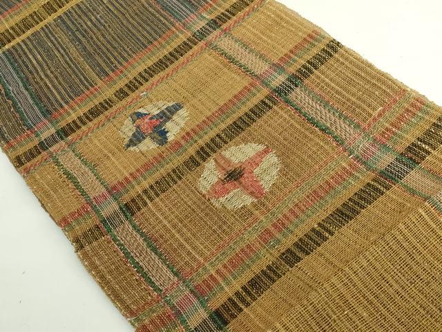 平和屋着物*極上 夏物 1854年創業 帯屋捨松 八寸名古屋帯 抽象文様 逸品 DZAB6872kh6