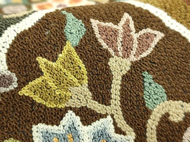 平和屋本店●最高級 中国三大刺繍 総相良刺繍 総刺繍 袋帯 200万粒 総詰め 網目花文 逸品 DZAB6893kh6